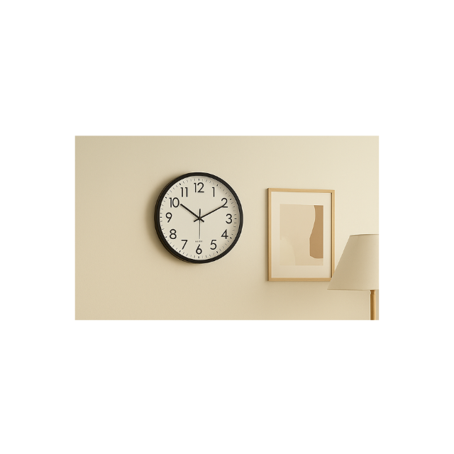 Ponadczasowy Elegancki Zegar Ścienny – Klasyczna Prostota Olyra Butik