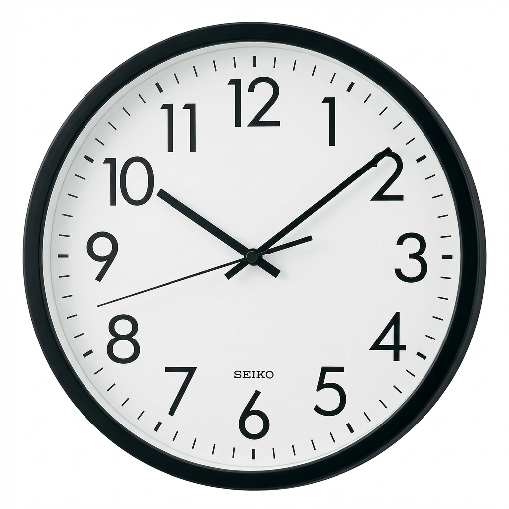 Ponadczasowy Elegancki Zegar Ścienny – Klasyczna Prostota