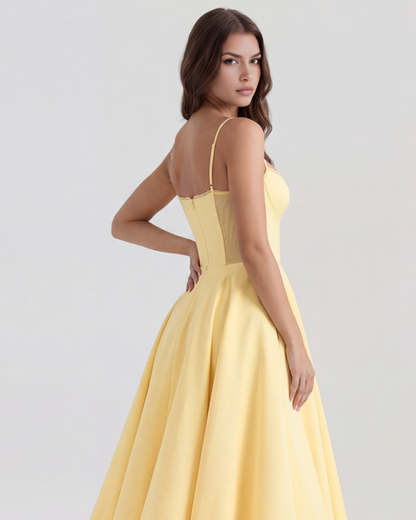 Emilia | Damskie Elegancka Weselna Sukienka A-line
