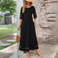 Dominika | Damskie Elegancka Sukienka Maxi