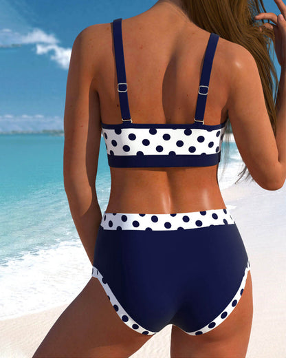 Kornelia | Damska Letnia W Kropki Bikini