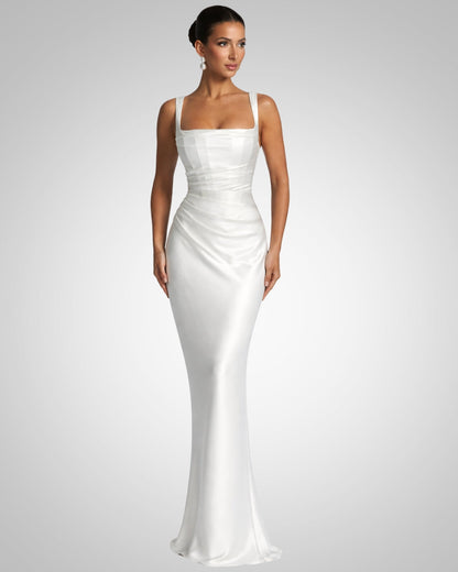 Daria | Damskie Formalne Sukienka Maxi Wieczorowe
