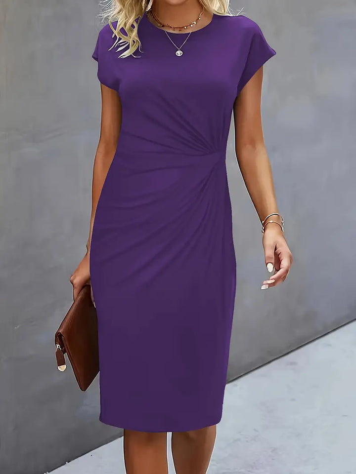 Martyna | Damska Elegancka Bodycon Sukienka Midi