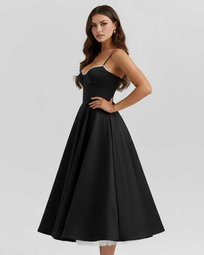 Emilia | Damskie Elegancka Weselna Sukienka A-line
