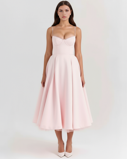 Emilia | Damskie Elegancka Weselna Sukienka A-line