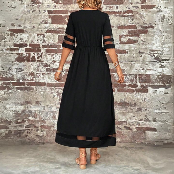 Dominika | Damskie Elegancka Sukienka Maxi