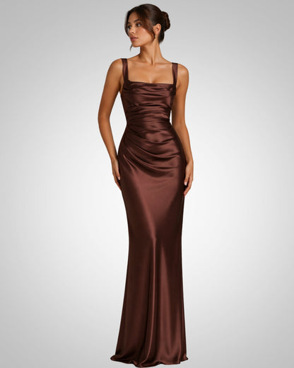 Daria | Damskie Formalne Sukienka Maxi Wieczorowe