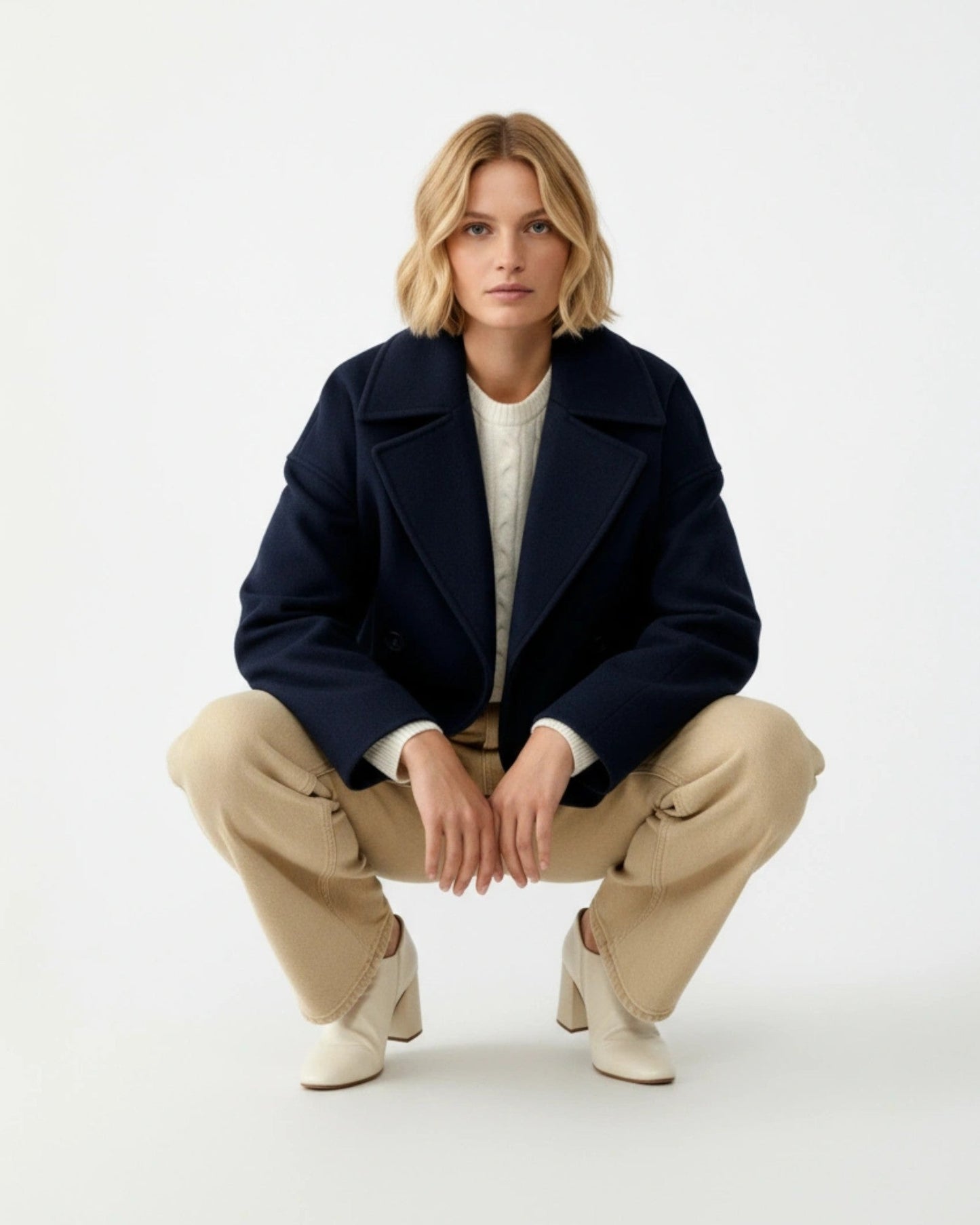 Natalia | Damska Elegancka Zapinana Kurtka