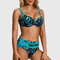 Katarzyna | Damska Plaża Bikini Wysokiego Stanu