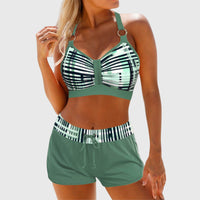 Justyna | Damska Letnia Bikini Wysokiego Stanu