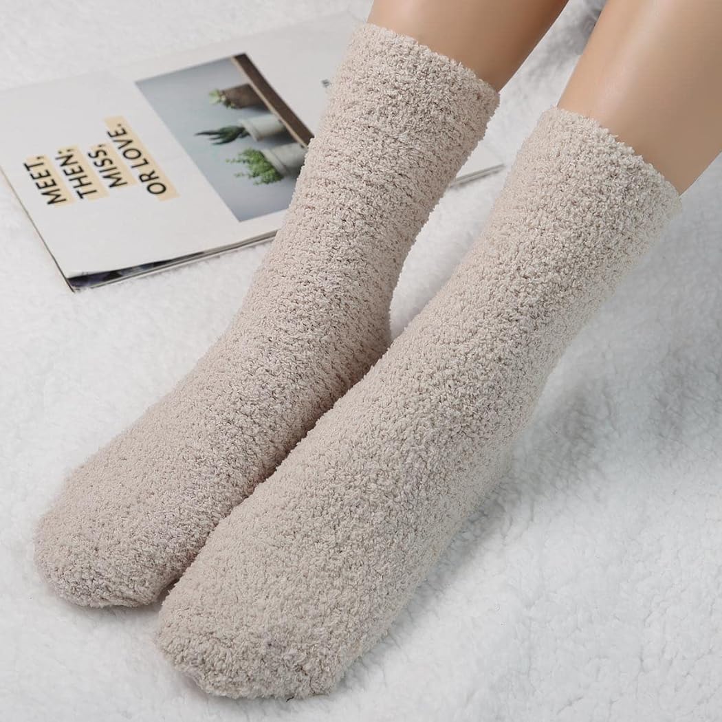Danuta | Damskie Miękkie Pluszowe Skarpety Halloween