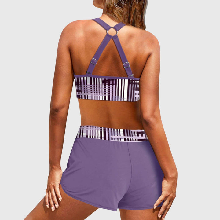 Justyna | Damska Letnia Bikini Wysokiego Stanu