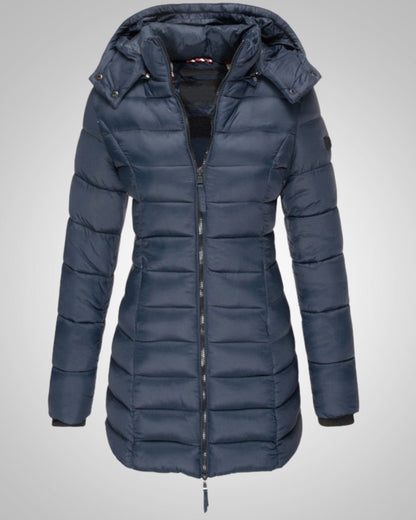 Amanda | Damskie Zimowa Długa Parka Puchowa