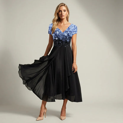 Blau Schwarz