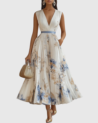 Wiktoria | Damskie Elegancka Plisowana Sukienka A-line