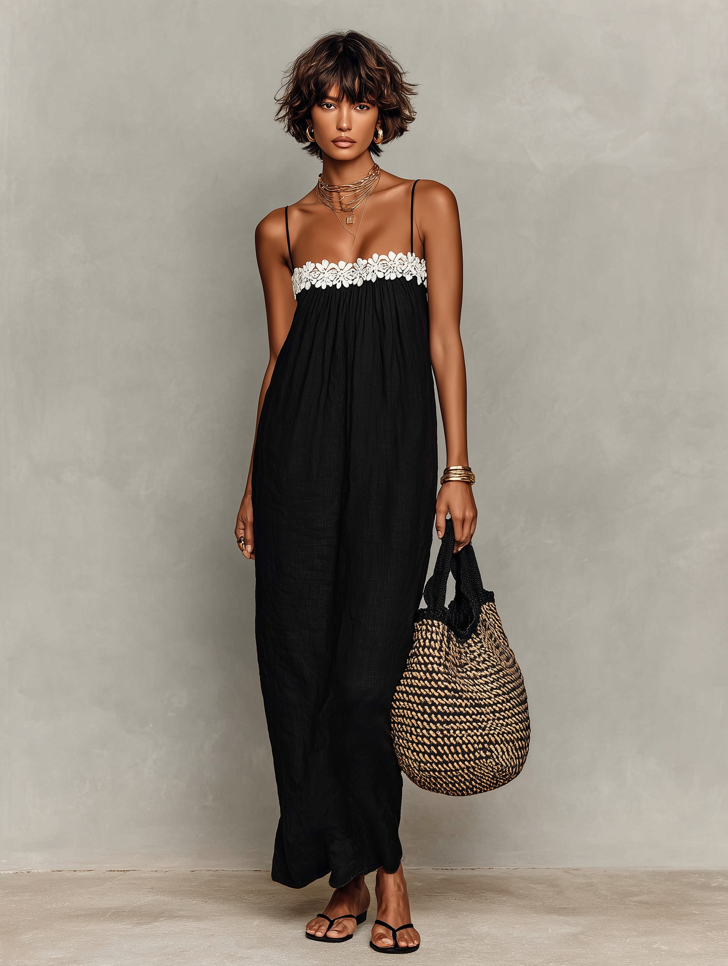 Daria | Damskie Letnia Elegancka Sukienka Maxi