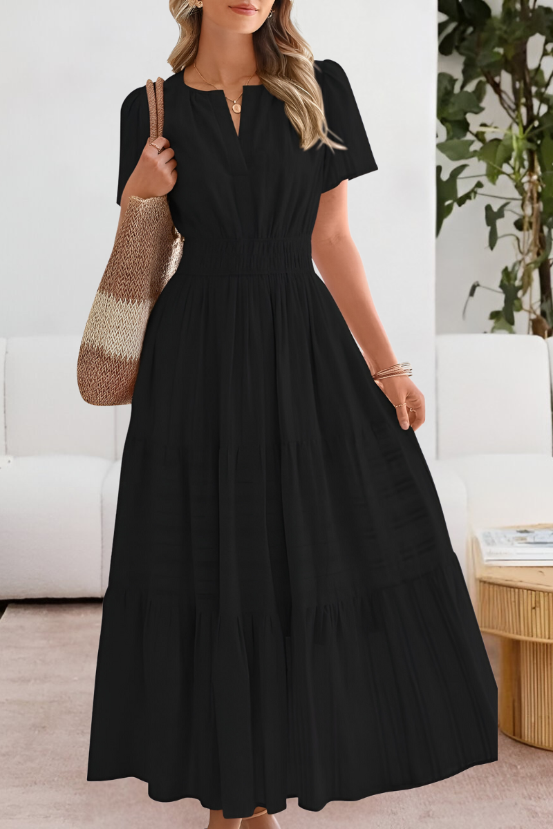 Emilia | Damska Plażowa Boho Sukienka Midi