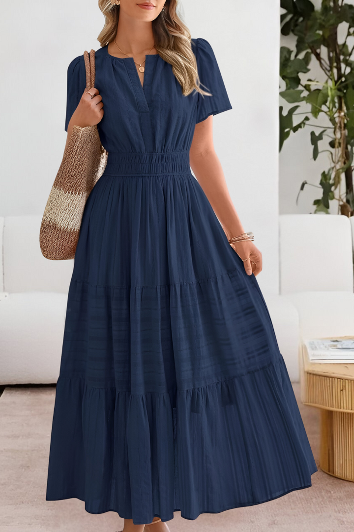 Emilia | Damska Plażowa Boho Sukienka Midi
