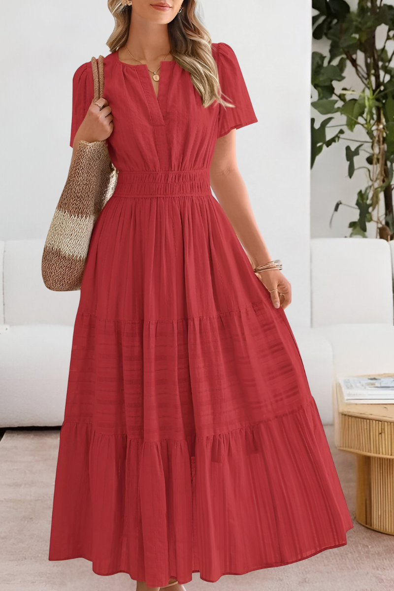 Emilia | Damska Plażowa Boho Sukienka Midi