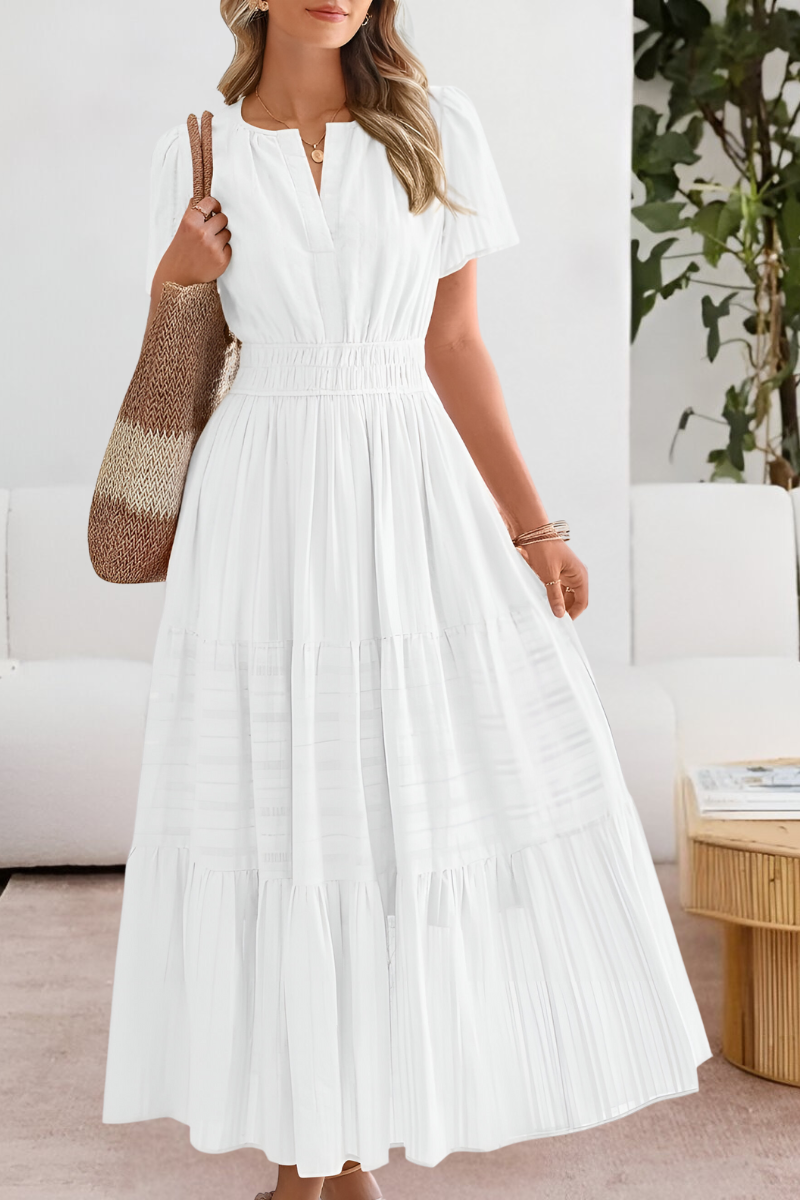 Emilia | Damska Plażowa Boho Sukienka Midi