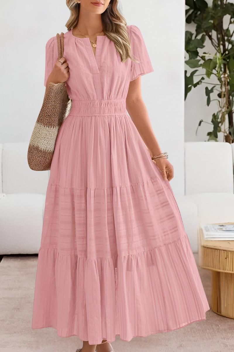 Emilia | Damska Plażowa Boho Sukienka Midi