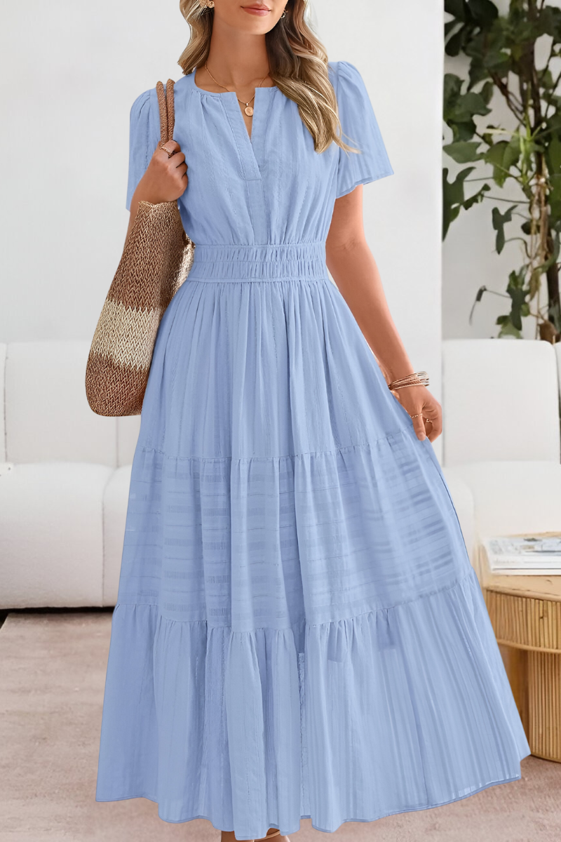 Emilia | Damska Plażowa Boho Sukienka Midi