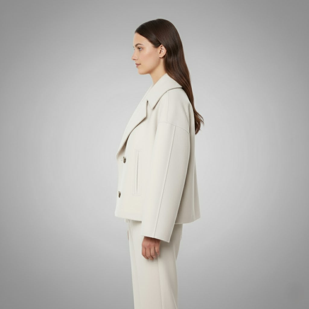 Danuta | Damskie Elegancka Kurtka z Guzikami