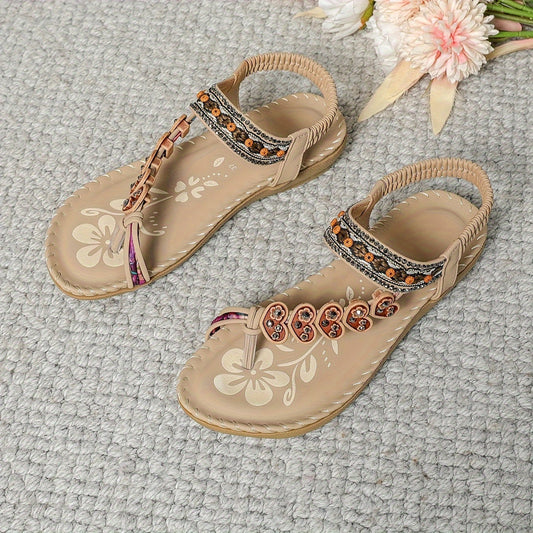 Grażyna | Damskie Letnie Ortopedyczne Sandały Boho