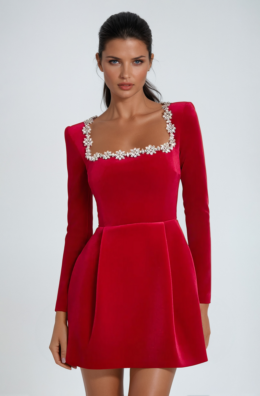 Nadia | Damska Elegancka Wieczorowa Sukienka Mini