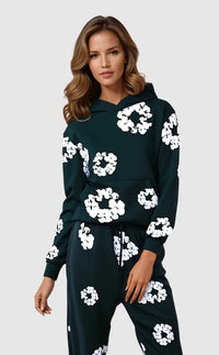 Oliwia | Damskie Casualowa Bluza w Kwiaty