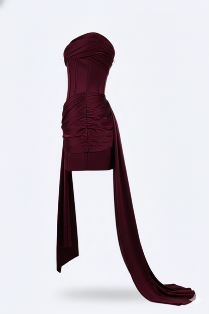 Zofia | Damskie Elegancka Gorsetowa Sukienka Mini