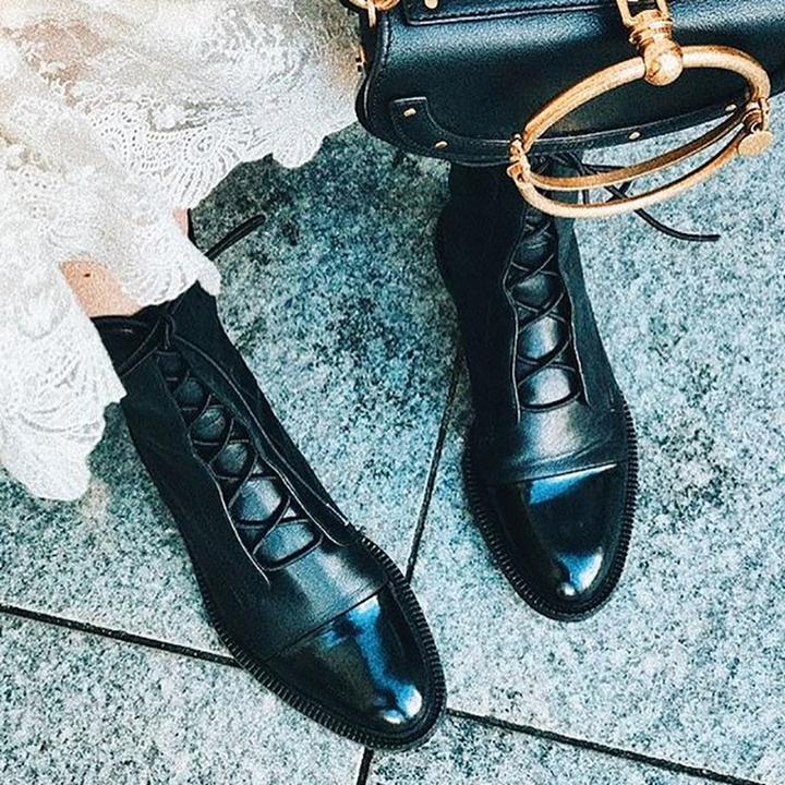 Sarah | Damskie Ortopedyczne Buty Skórzane