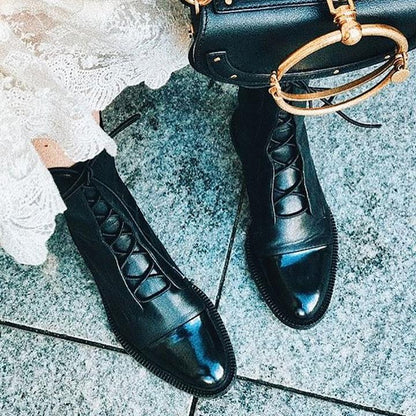 Sarah | Damskie Ortopedyczne Buty Skórzane