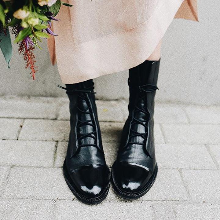 Sarah | Damskie Ortopedyczne Buty Skórzane