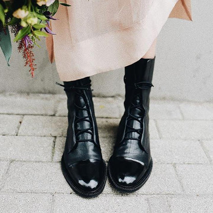 Sarah | Damskie Ortopedyczne Buty Skórzane