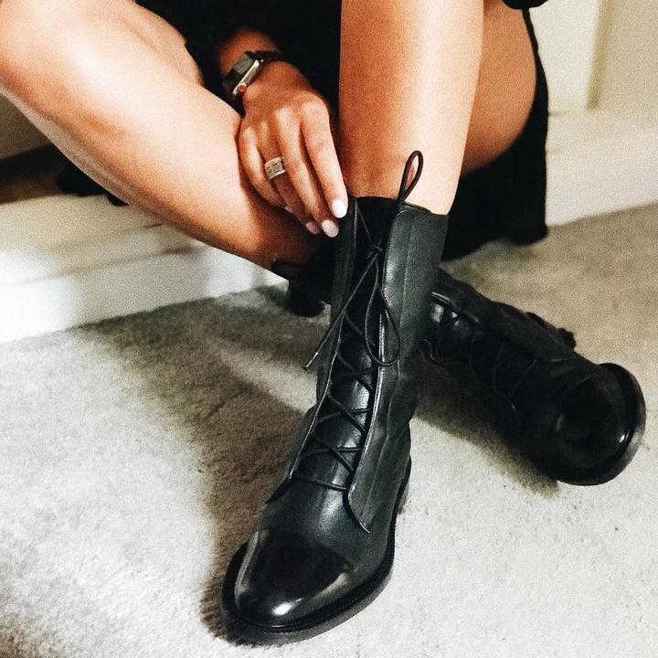 Sarah | Damskie Ortopedyczne Buty Skórzane
