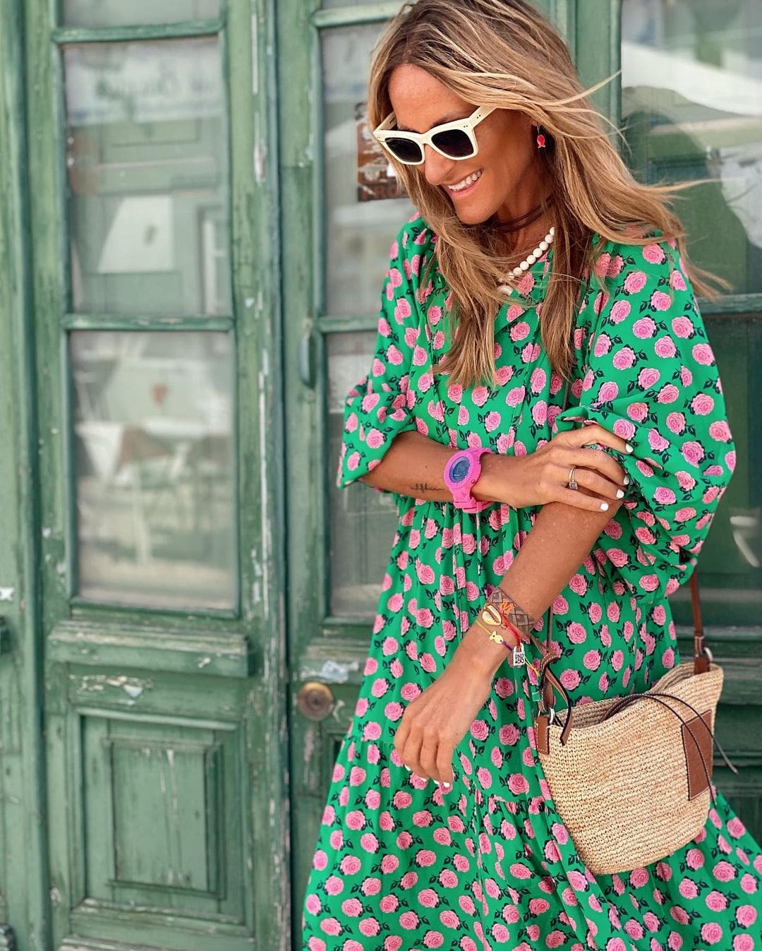 Magda | Damska Letnia Boho Sukienka Maxi