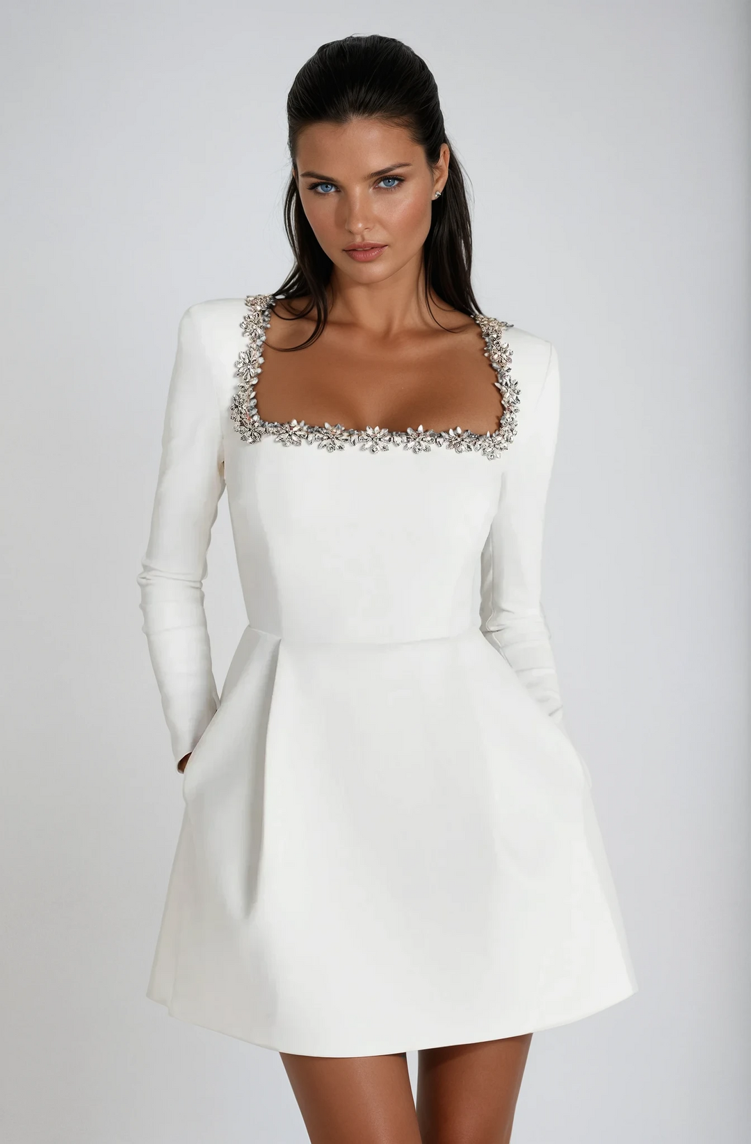 Nadia | Damska Elegancka Wieczorowa Sukienka Mini