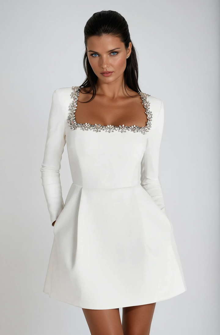 Nadia | Damska Elegancka Wieczorowa Sukienka Mini