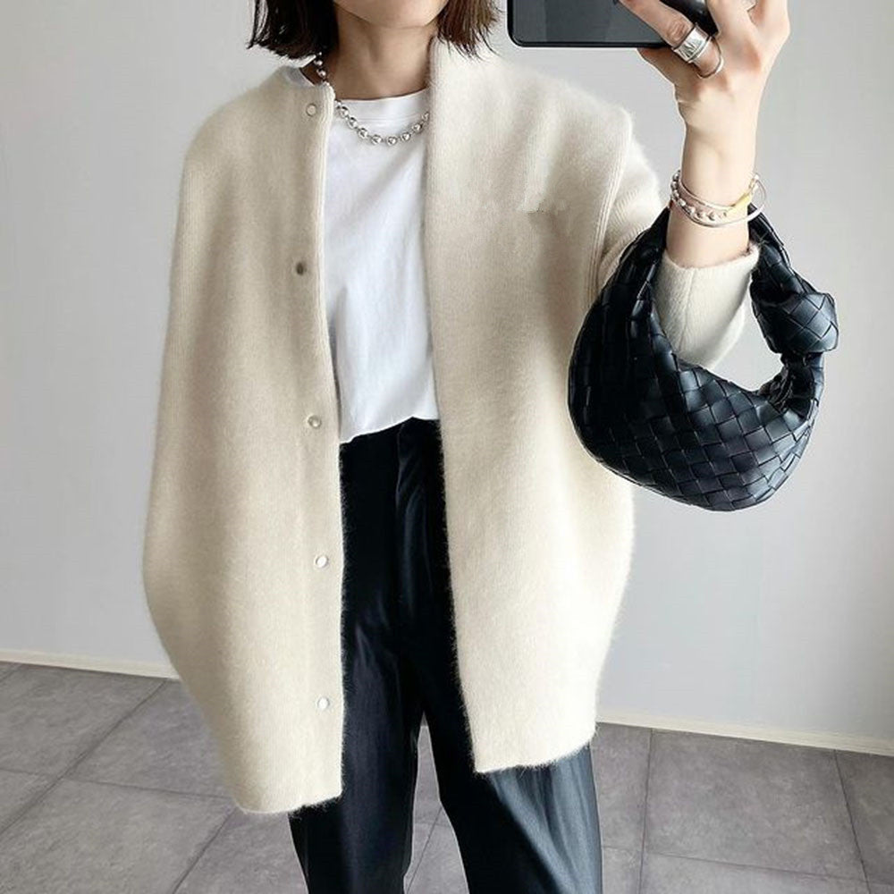 Nela | Damskie Elegancki sweter rozpinany
