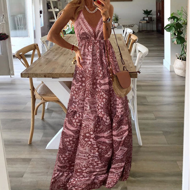 Alicja | Damska Letnia Sukienka Maxi