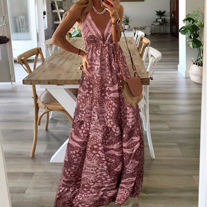 Alicja | Damska Letnia Sukienka Maxi