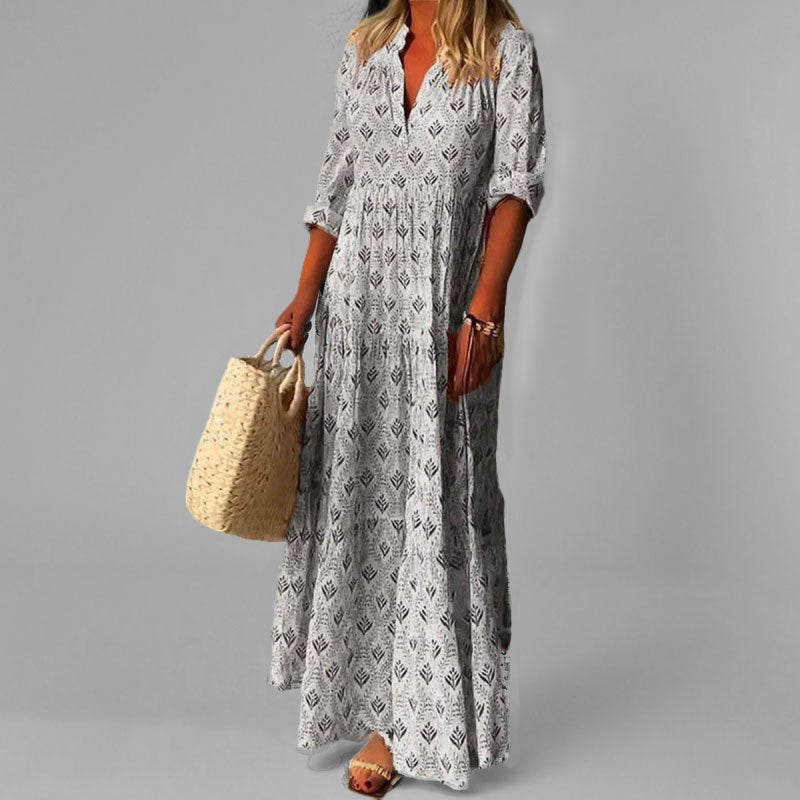 Magda | Damska Letnia Sukienka Maxi