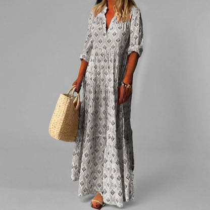 Magda | Damska Letnia Sukienka Maxi