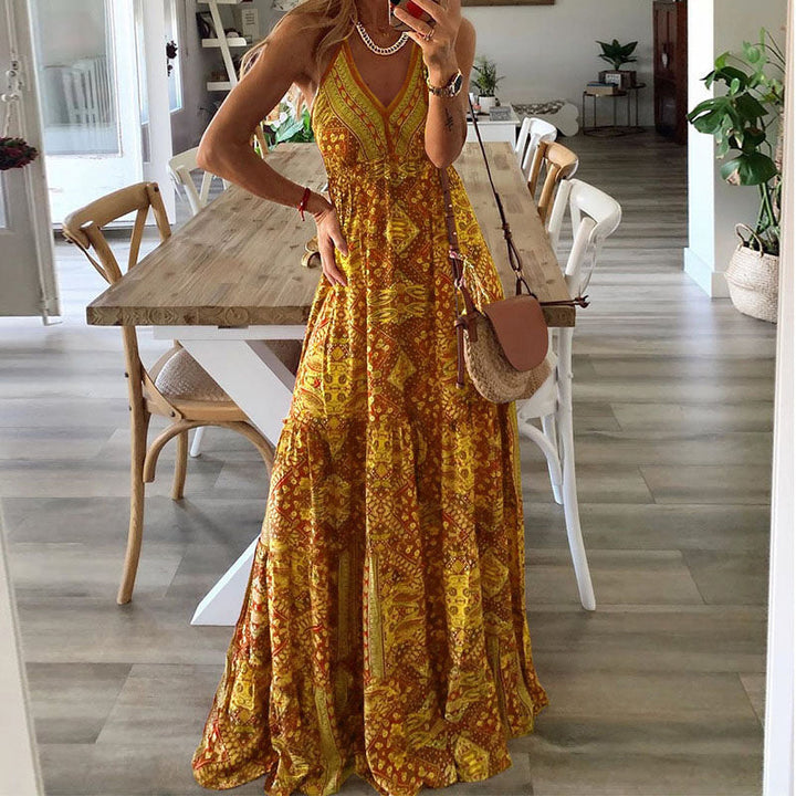 Alicja | Damska Letnia Sukienka Maxi