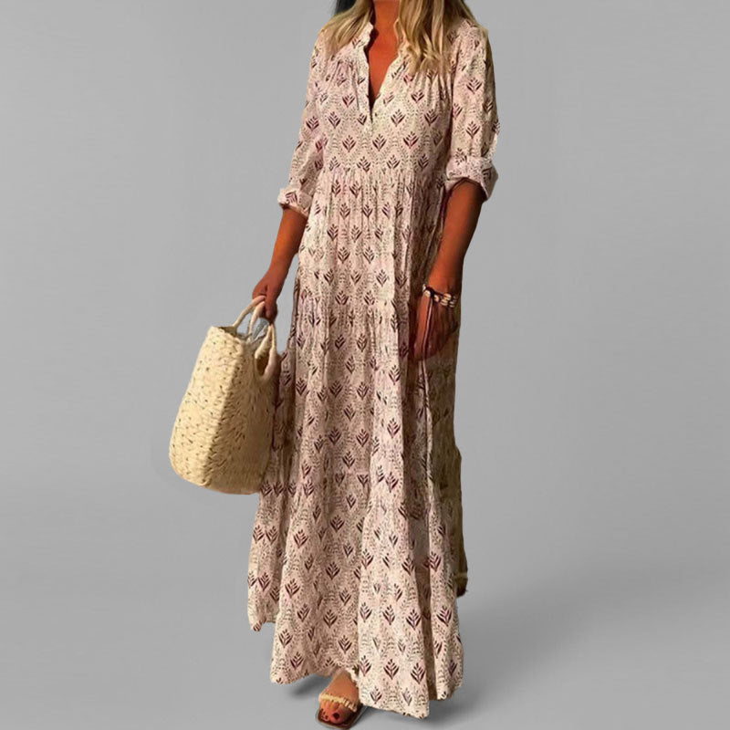 Magda | Damska Letnia Sukienka Maxi