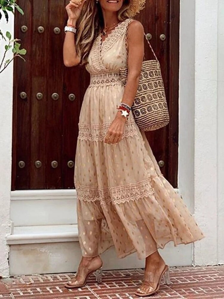 Aneta | Damska Letnia Sukienka Maxi Boho