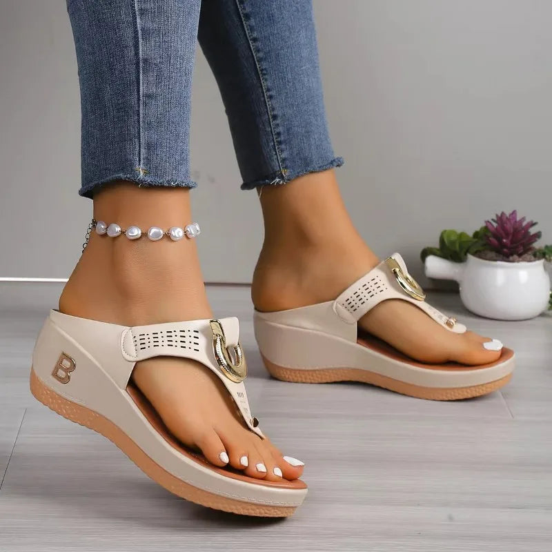 Natalia | Damska Elegancka Japonki Sandały Ortopedyczne