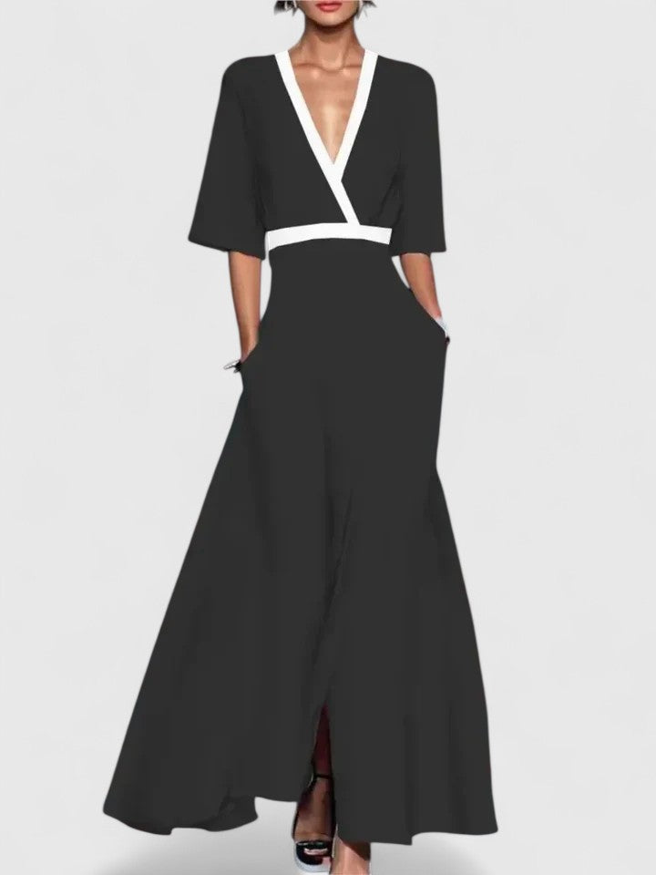 Lidia | Damska Elegancka Wieczorowa Sukienka Maxi
