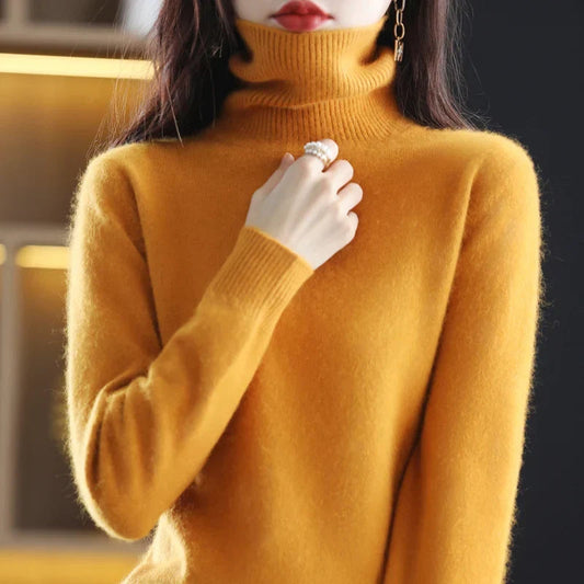 Natalia | Damski Miękki Sweter z Golfem